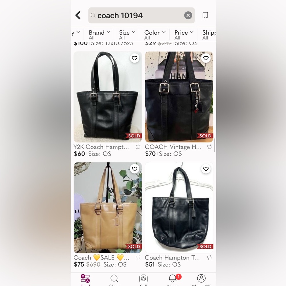 COACH Y2K Vintage Legacy Leather Double Handle Tote Shoulder Bag #10194 - Picture 11 of 12